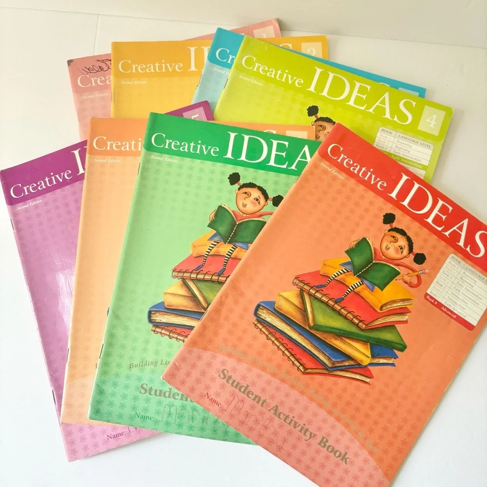 Ballard & Tighe Creative Ideas Student Activity Books 1-8 ESL Lot Learn‎ …